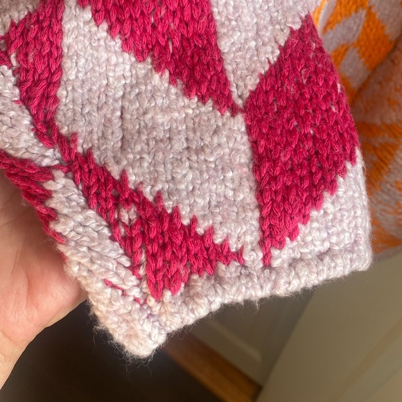 Free People Bright & Optimistic Oversized Shawl Collar Snap Close Knit Cardigan - Picture 15 of 17